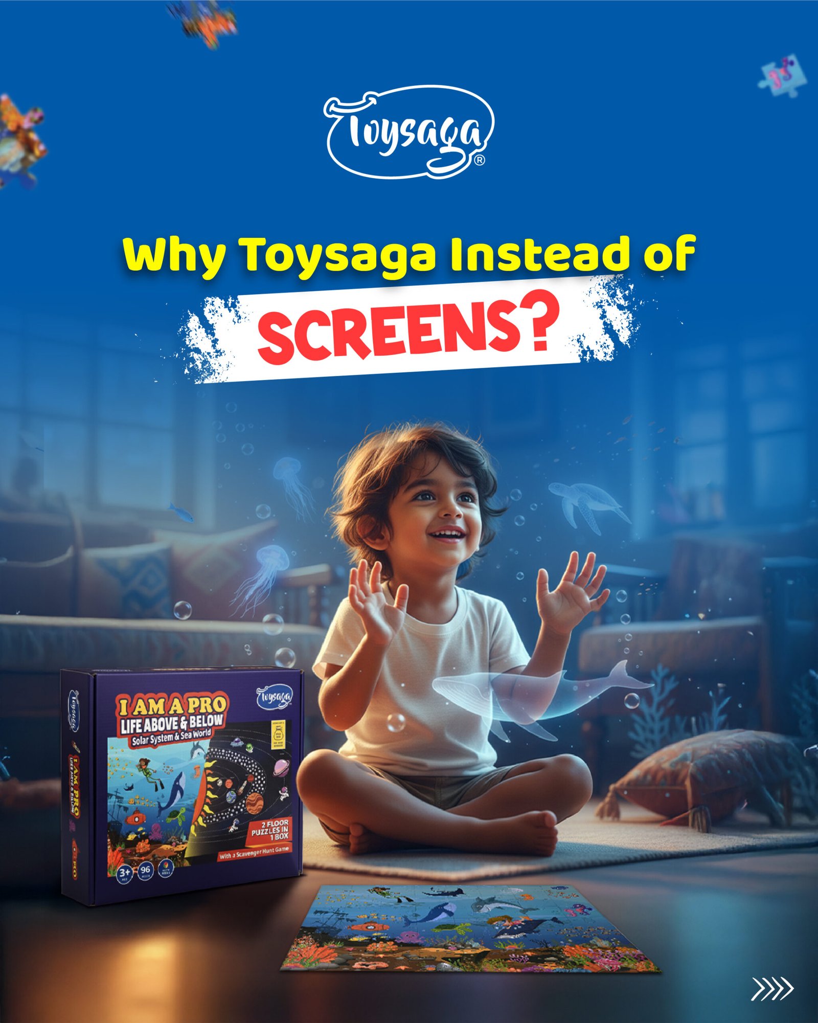 Toysaga creative campaign