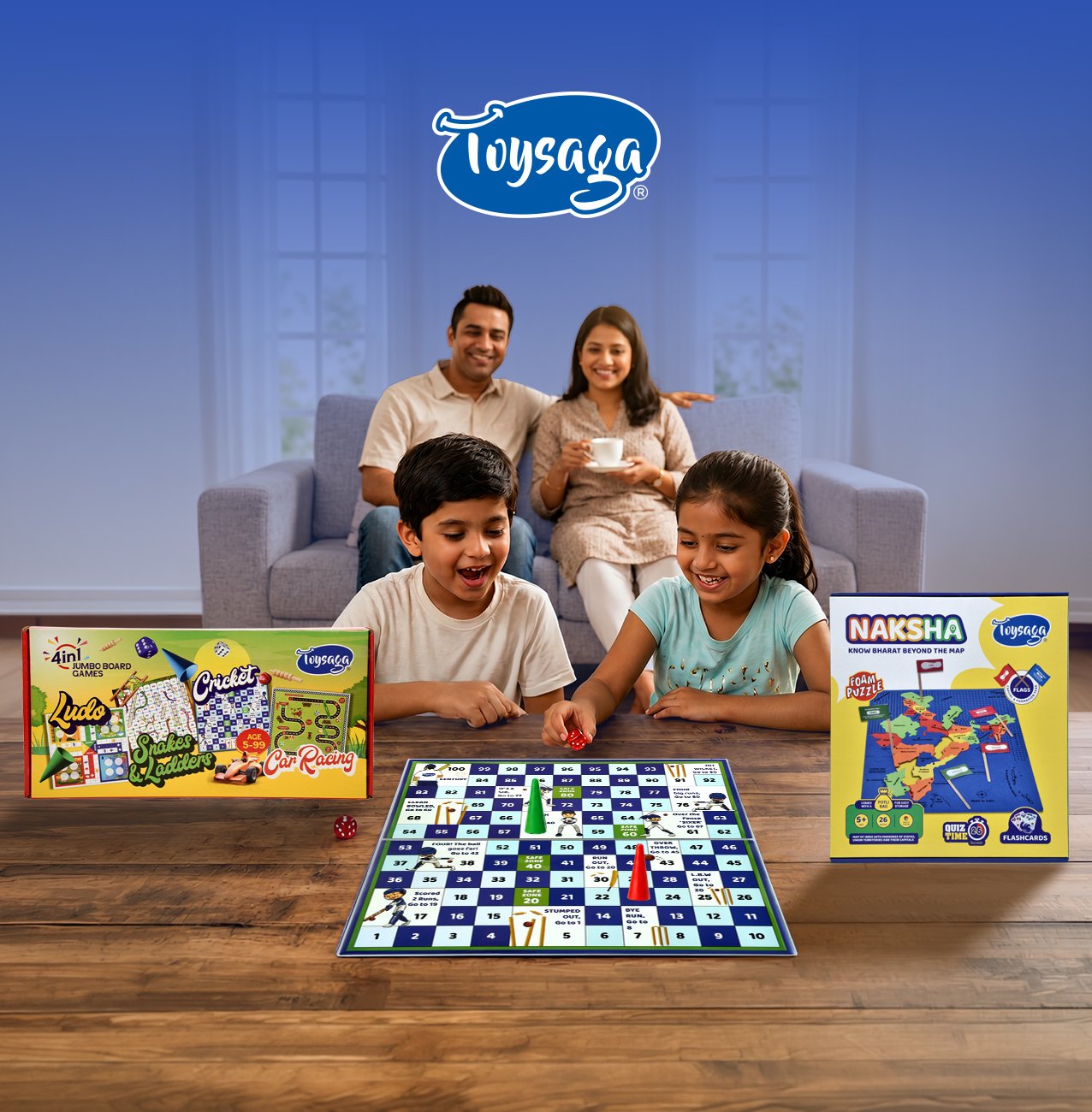 Toysaga challenge visual