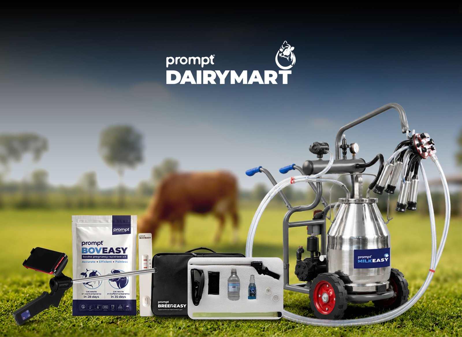 Prompt Dairy Mart case study visual